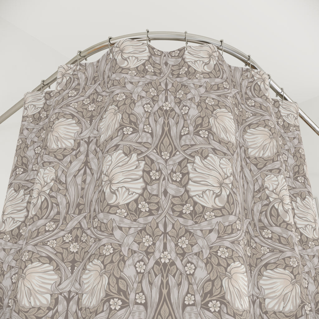 William Morris Shower Curtain - PIMPERNEL