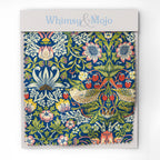 William Morris Table Runner STRAWBERRY THIEF in Country Blue