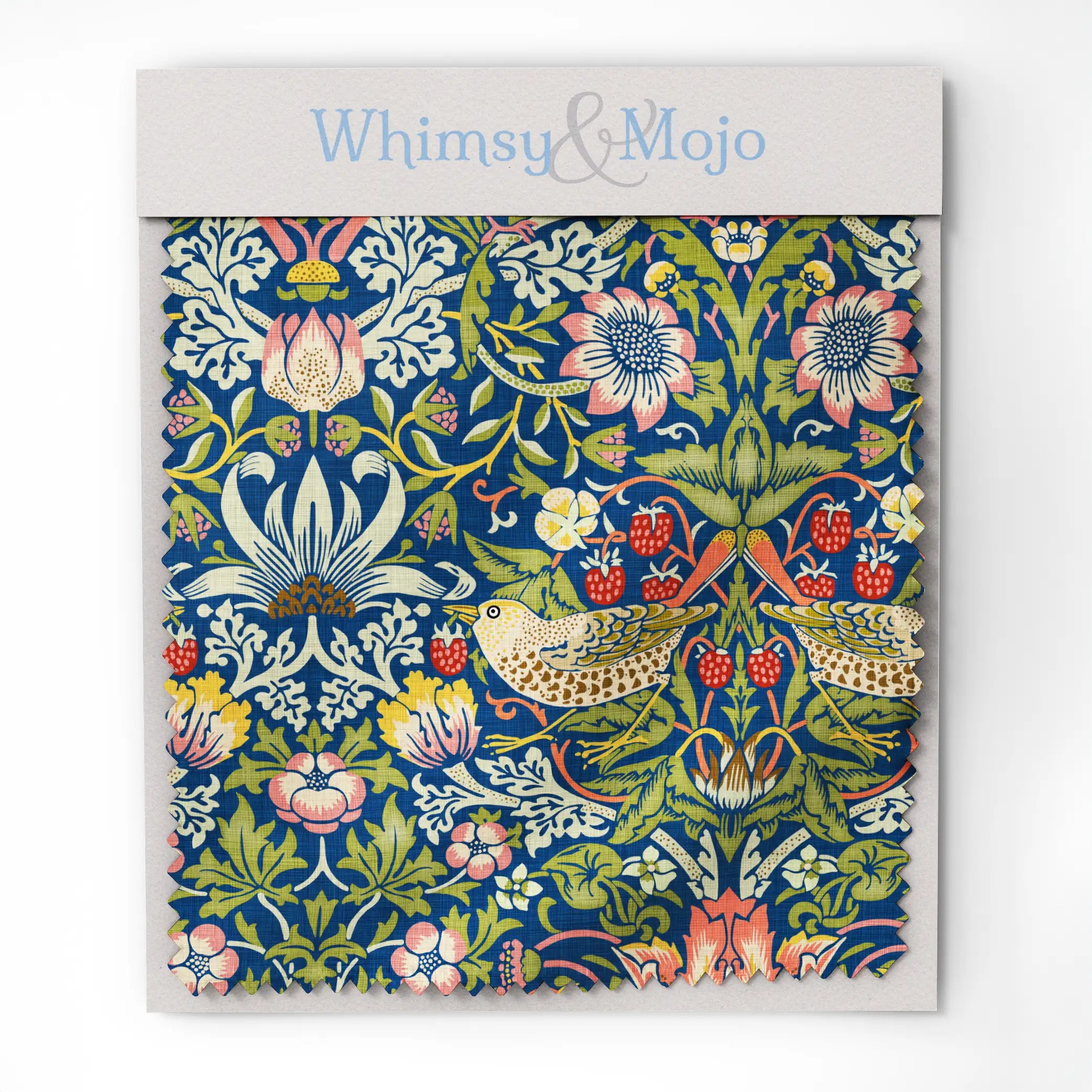William Morris Table Runner - STRAWBERRY THIEF