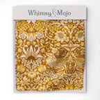 William Morris Table Runner STRAWBERRY THIEF in Country Blue