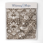 William Morris Table Runner STRAWBERRY THIEF in Country Blue