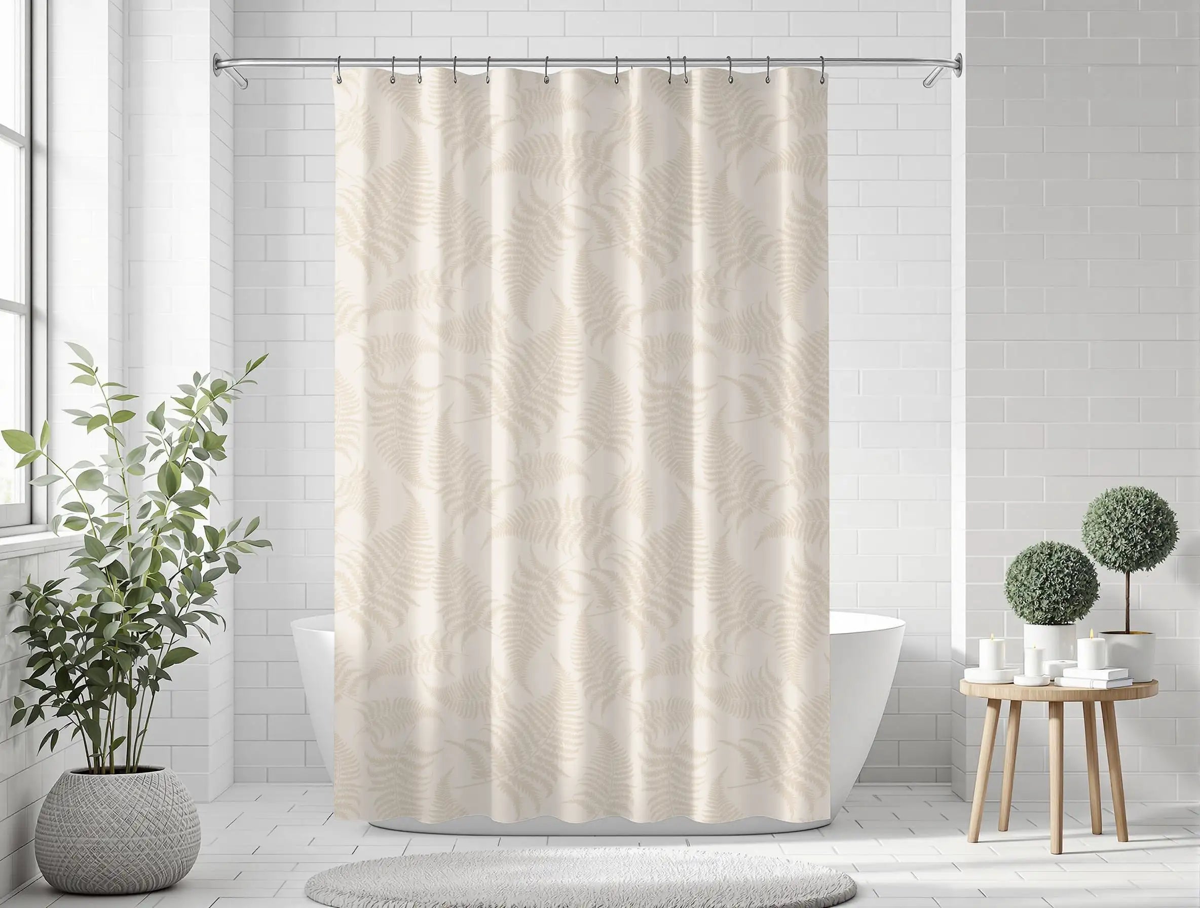 Whispering Ferns Shower Curtain