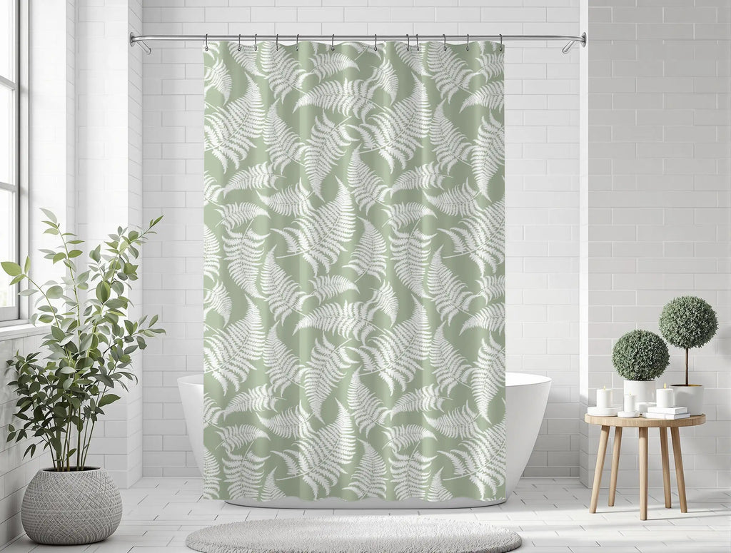 Whispering Ferns Shower Curtain