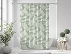 Whispering Ferns Shower Curtain - Coastal Blue