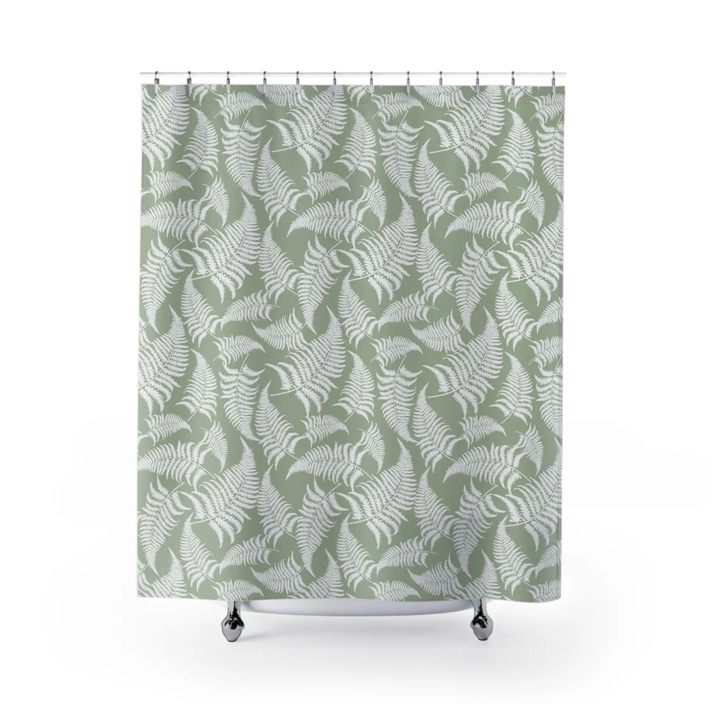 Whispering Ferns Shower Curtain