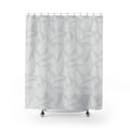Whispering Ferns Shower Curtain - Whisper Gray