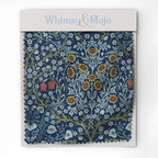 William Morris Fabric swatch - Dusky Blue garden