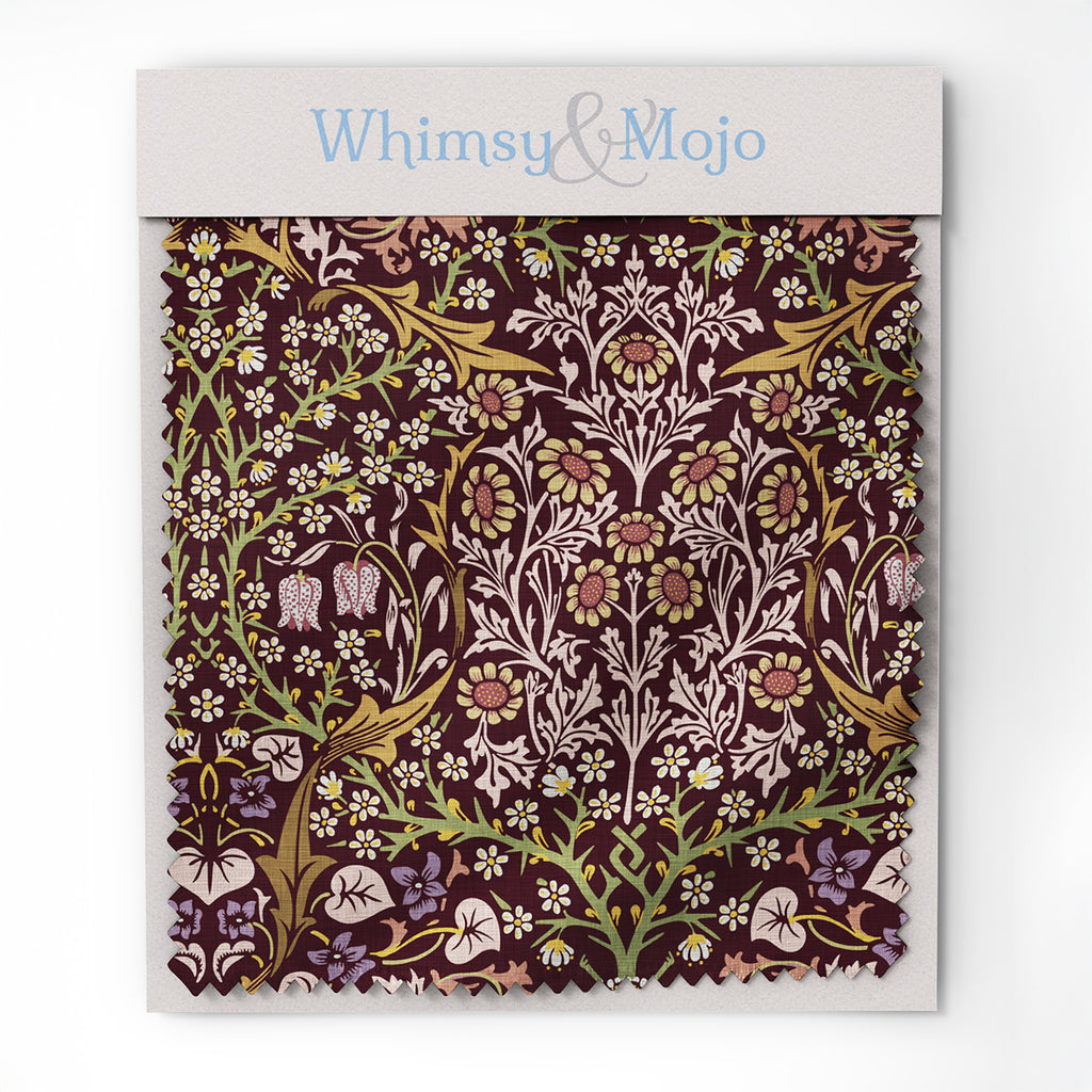 William Morris Tablecloth - BLACKTHORN