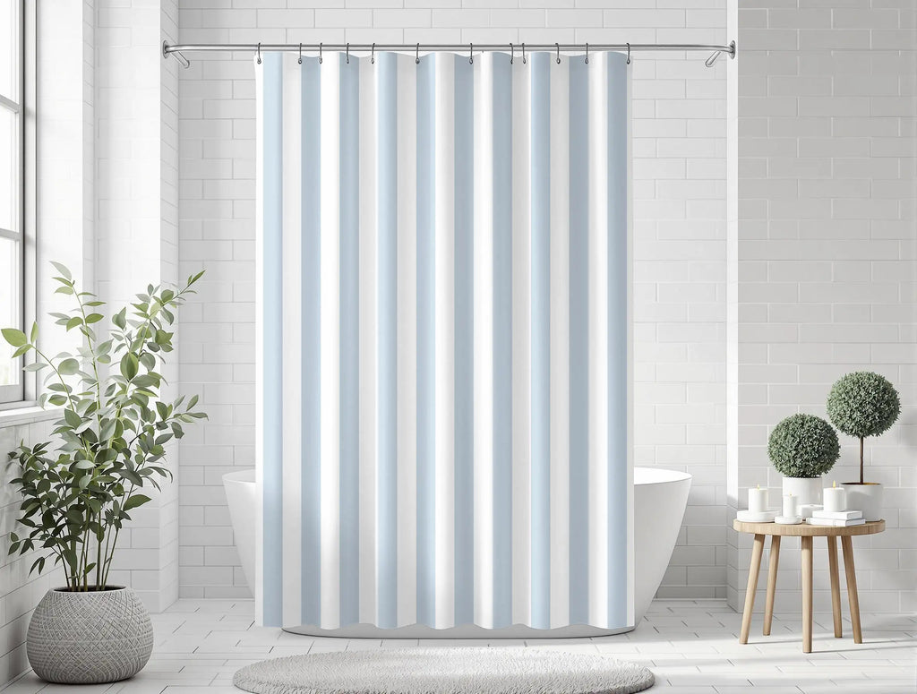 Classic Awning Stripe Shower Curtain