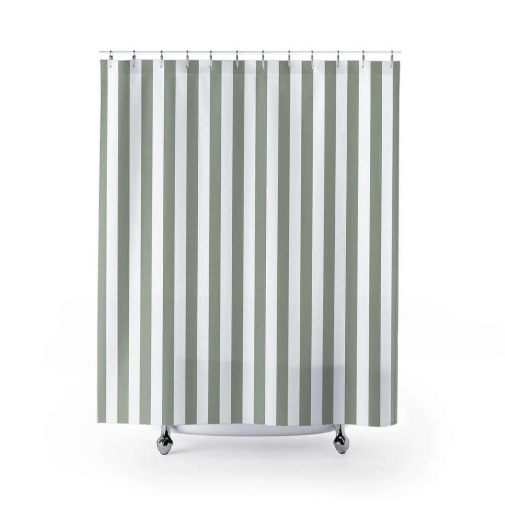 Classic Awning Stripe Shower Curtain