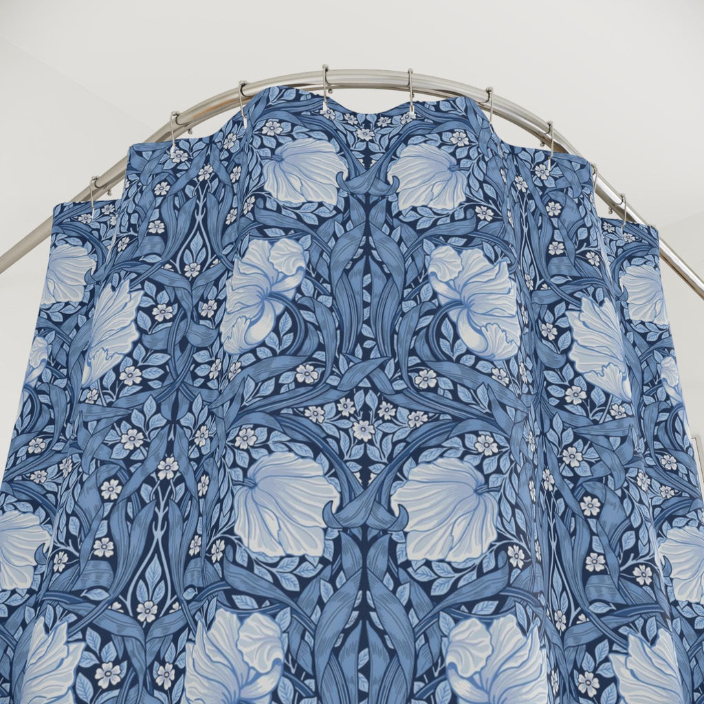 William Morris Shower Curtain - PIMPERNEL