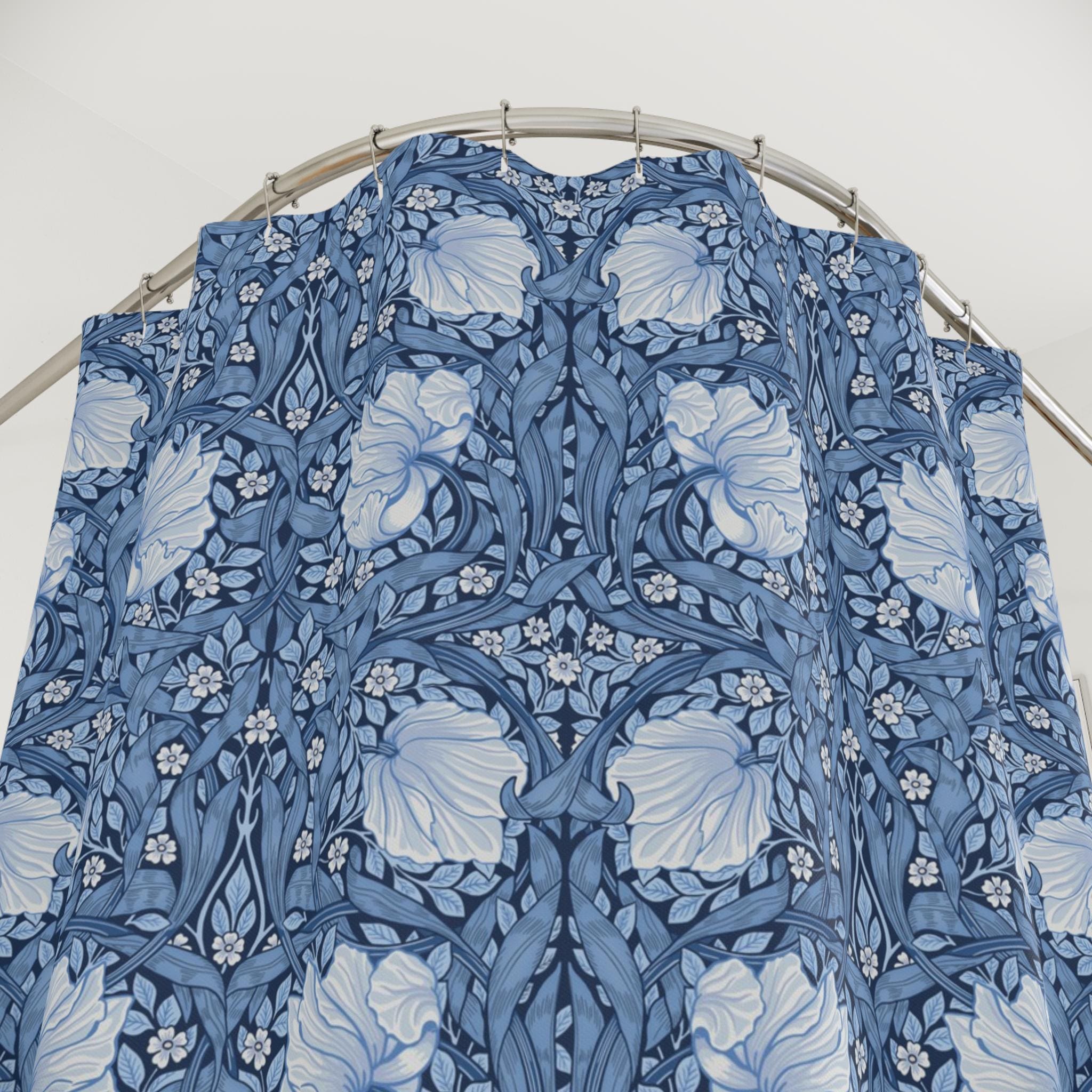 William Morris Shower Curtain - PIMPERNEL